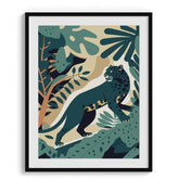 Prismatic Prowl Wall Art Frames
